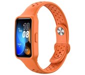 Sport Silicone Strap for Huawei Band 9 8 7 Smart Watch Replacement Wristband Correa Bracelet Breathable Strap for Huawei Band 6