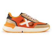 Zapatilla deportiva Munich Versus LS 102 naranja de hombre