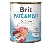 Brit Pate y Carne Salmón Grain Free Adult Latas para Perros 6 x 400 gr