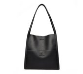 Bolso de mujer de nuevo estilo, bolso de hombro de alta calidad, bolso de mano sencillo de color sólido, bolso de compras, bolso de gran capacidad