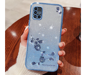 Glitter Flower Case For Samsung Galaxy M23 M30S M21 M54 M12 M22 M13 M31S M33 M51 M52 M53 M32 M14 M02S M01S M40S M62 Cover