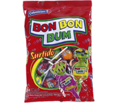 COLOMBINA- BON BON BUM DIFERTENES SABORES BOLSA DE 24 UND.