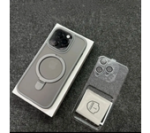 Metal Ring Stand Matte Magnetic Case for Magsafe IPhone 15 14 13 12 11 Pro Max Plus IPhone13 with Lens Protector Mac Safe Cover