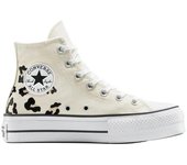 Zapatilla Mujer Converse Ctas Lift Beige Print Leo