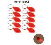 100PCS Mini LED Keychain Lights UV Flashlight UV Light Pocket-sized Emergency Light Mini Torch Black Light Keychain Flashlights