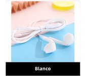 Auriculares Deportivos Universal Macaron 3,5mm Estéreo Con Micrófono Para Xiaomi Intraauriculares Con Cancelación De Ruido Activa