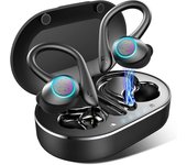 Bluetoth Headphones Sport, In-ear Headphones Wireless Bluetoth 5.1 Wireless Earbuds With Hifi Stereo Sound, Ip7 Waterproof In-ear Earphones For Microp