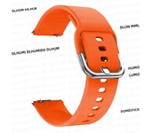 22mm Silicone Strap For OPPO Watch 4 Pro X Realme Watch S Smart Watch Band For OnePlus Watch 2 46mm Sport Bracelet Accessories