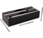 Cling Film Organizer With Cutter, Tin Foil Cutter Box,Kitchen Desktop Drawer Organizer Wall Mountable