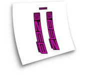 Pegatinas compatibles con horquilla bici Rock Shox Zeb Select + 2021