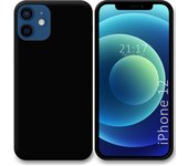 Tumundosmartphone Funda Silicona Gel TPU Negra para Iphone 12 / 12 Pro (6.1)