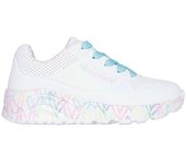 Zapatilla Niñas  Skechers UNO LITE Blanco