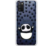 Funda compatible con Samsung Galaxy A02S - Panda Hello Its me