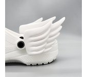 1Pair Fashion Angel Wings shoe DIY decoration For sandals Charms Design DIY All-match Shoe Accessories Men/Women shoe Decoration