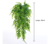 90cm Persian fern Leaves Vines Home Room Decor Hanging Artificial Plant Plastic Leaf Grass Wedding Party Wall Balcony Decoration