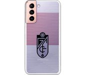 Funda original compatible con Samsung Galaxy S21 - S30 - Granada Lineas Blancas y Rojas Transparente SS18-19