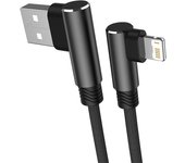 90 Degree Fast Charge USB Cable For iPhone 14 13 12 11 Pro X XS Max 5 SE 6S 7 8 Plus Wire Origin Long 3M Elbow Charger Data Cord