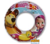 Flotador hinchable con diseño exclusivo de MASHA Y EL OSO (9522)