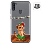 Tumundosmartphone Funda Gel Transparente para Samsung Galaxy A11 / M11 diseño Suricata Dibujos