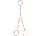 Cadena De Chupete Ajustable Para Bebé Con 2 Clips Cadena De Botella De Succión Accesorios Para Carrito De Bebidas Y Juguetes Para Mordidor De Silicona