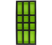JOMAFA - Modulo vacio para carro de herramientas en eva verde Organizador para carro de herramientas - 5027