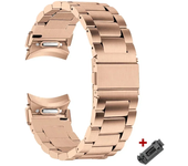 No Gaps Quick Fit Stainless Steel Strap For Samsung Galaxy Watch 6 Classic 43 47mm For Galaxy 6 5 4 44 40mm 5 Pro 45mm Bracelet