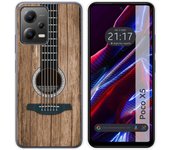 Funda Silicona compatible con Xiaomi POCO X5 5G diseño Madera 11 Dibujos