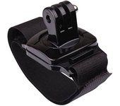 Correa ajustable giratorio muñeca compatible con camara GoPr  Negro