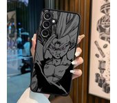 Comics Saiyans Gokus Gohans For Samsung Galaxy S24 S23 S22 S21 S20 FE S10 Lite Pro Plus Frosted Translucent Phone Case