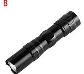 Waterproof Torch 3800Lm 5 Mode Bright E17 LED Zoom Flashlight Camping Torch