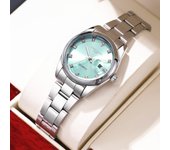 CHRONOS Women's Wristwatch Luxury Fashion Stainless Steel Watch for Ladies Elegant Waterproof Quartz Watches Gifts Reloj Mujer
