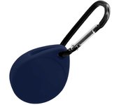 Ociodual Funda Protectora de Silicona con Llavero Compatible con AirTag, Color Azul Oscuro