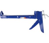 Pistola silicona metálica azul