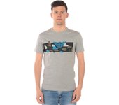 Camiseta Emporio Armani EA7 Algodón Hombre Gris 3 GPT09PJT7Z 3905