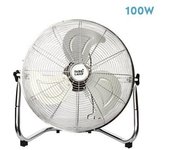 FABRILAMP Ventilador Industrial Libis 100w Cromo 3 Velocidades 54x56x22cm - Potente Motor de 100W