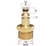 M22 Adapter High Pressure Washer Hose Pipe Quick Connector Convert Tool Watering Equipment Water Pipe Adapters