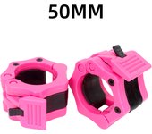 1Pair 50MM Spinlock Collars Barbell Collar Lock Clips Weight Lifting Bar Gym Dumbell Clamp Spring Quick Release Clamps Spin