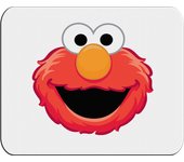 MERCHANDMANIA ALFOMBRILLA GRANDE monstruo galletas divertido peludo rojo serie niños mousepad raton