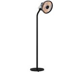 CECOTEC 07817 Calefactor Exterior 2100W Infrarrojo, IP24, 3 Potencias, Áreas 20m², Inclinación Ajustable