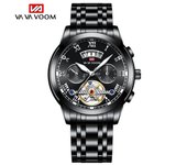 Relogio Masculino Top Brand Mens Luxury Watch Stainless Steel Luminescence Clock Casual Chic 3Bar Waterproof Outdoor Sport Watch