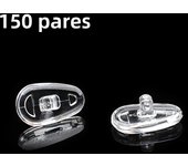 Air Chamber Clear Oval Eyeglass Nose Bracket Silicone Nose Pads Eyewear Bracket Anti-drop Sunglasses Glasses Accessories