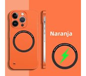 Frameless Slim Matte Acrylic Hard Phone Back Case for IPhone 16 15 14 Pro Max Plus 5G for Magsafe Magnetic Wireless Charge Cover