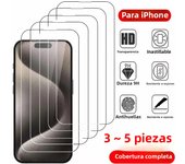 Screen Protector For iPhone 15 16 Pro Max For iPhone 11 12 13 14 Pro Plus Tempered Glass Mini X XS Max Clear Cristal Mica