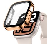 glass+Case for Apple Watch 10 46mm 42mm Accessories Waterproof Straight Edge Screen Protector Cover iWatch series 10 46 mm 42 mm