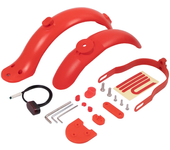 10inch Front Rear Fender Tire Spacer Kit Electric Scooter Accessorie For Xiaomi M365 1S Pro Fender Heighten Pads Taillight Gaske