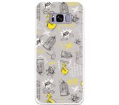 Funda original compatible con Samsung Galaxy S8 - Piolin Fondo Gris