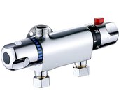 Thermostatic Shower Mixer, Thermostatic Shower Mixer Valve Tap Bar Wall Mounted Hot& Cold Water Temperature Control Valve