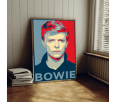 Rock Singer David B-Bowie Anime Posters Sticky Whitepaper Sticker DIY Room Bar Cafe Kawaii Room Decor