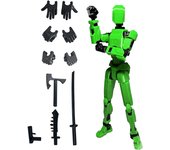 3D Printing Lucky Dummy13 Joint Mobile Assembly Robot Doll Animal Model Stress Relief Puzzle Toy Children's Gift