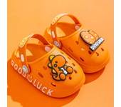 Child Kawaii Blue Cartoon Clogs Shoes Summer Kids Lovely Dinosaur Outdoor Cute Boys Sandal Light Breathable Casual Garden Shoes